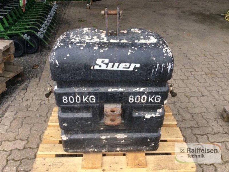 Sonstiges Traktorzubehör des Typs Suer Stahlbetongewicht 800 kg, Gebrauchtmaschine in Müden/Aller (Bild 1)